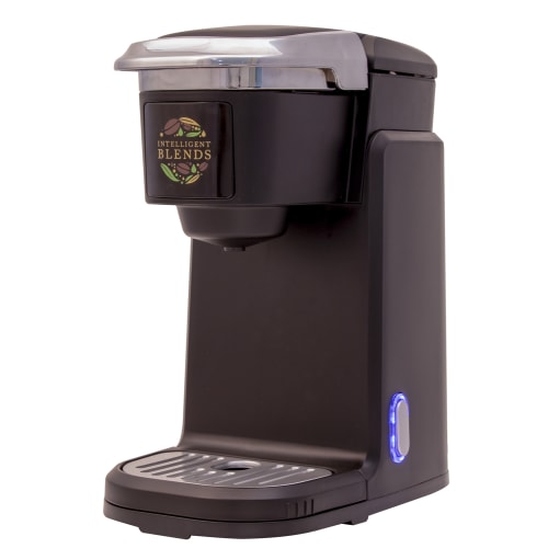 Intelligent Blends Single-Serve Capsule Coffeemaker, Black with Stainless Steel